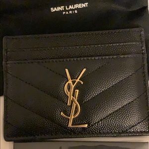Saint Laurent card holder